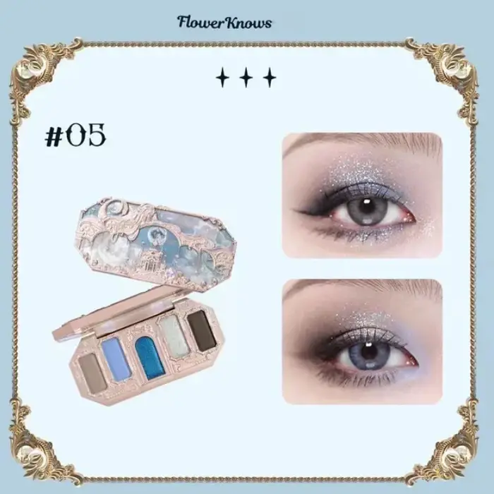Flower Knows – Palette de fards à paupières sirène au clair de lune