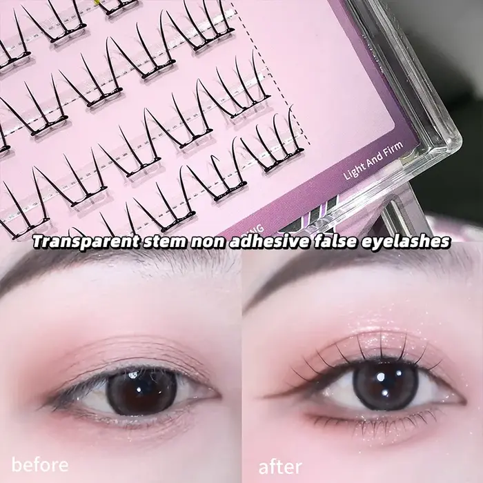 Gege Bear K-pop Lash sans colle – Naturel et moelleux