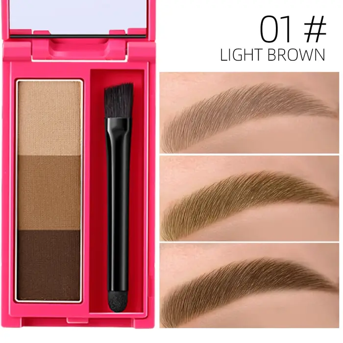 Poudre à sourcils professionnelle waterproof noir
