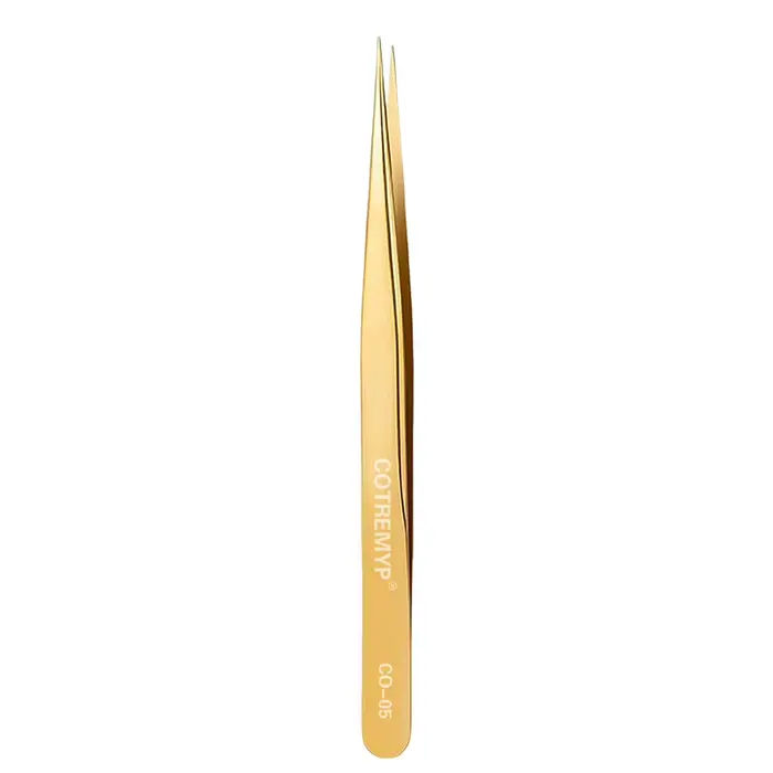 Pince à épiler pour faux cils, outils d'extension de cils, haute précision, outil cosmétique de maqu