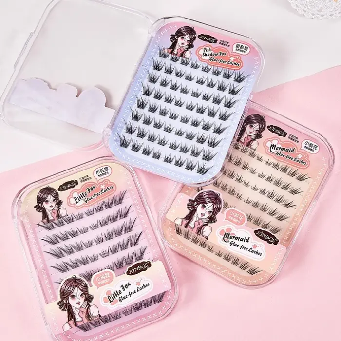 Faux cils auto-adhésifs sans colle