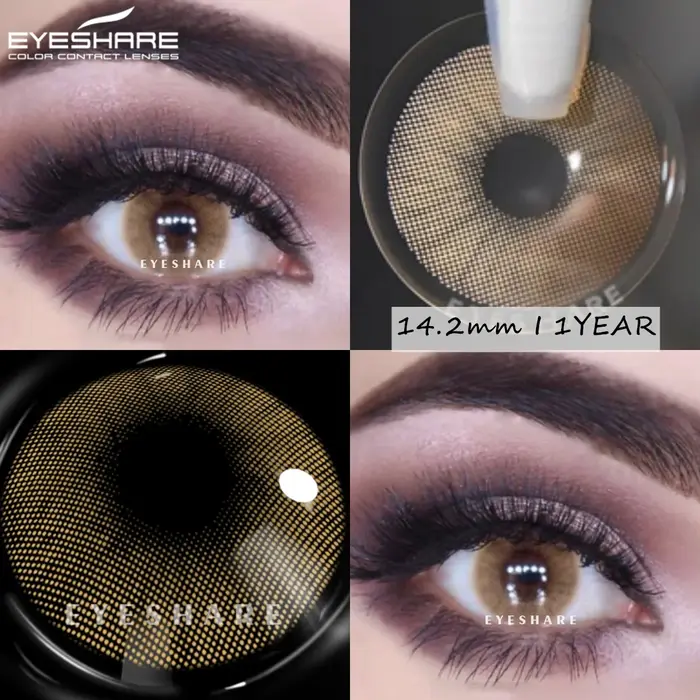 EYESHARE lentilles de contact de couleur pour les yeux 2 pièces