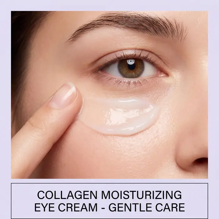 Crème Instantanée Anti-Poches Sous les Yeux au Collagène Hydrolysé – Anti-Rides