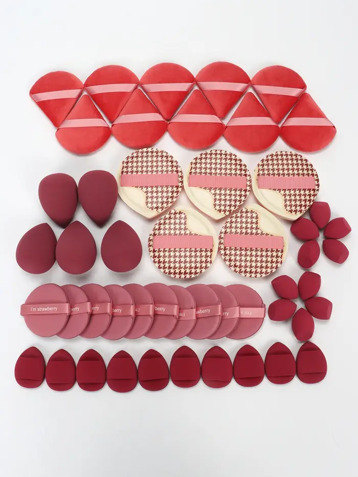 10/20/40/50/60 pièces de tampons démaquillants pour bandage utilisent un démaquillant et une poudre pour couvrir les