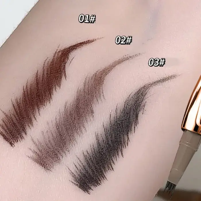 Crayon à sourcils imperméable pour microblading
