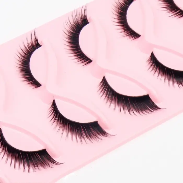 5 paires de cils en forme de renard