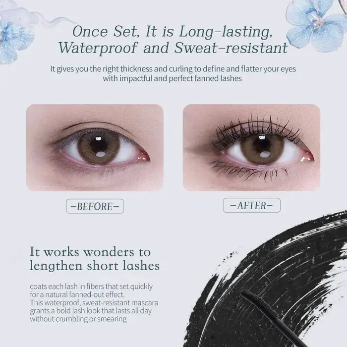 Flower Knows – Mascara à col nuage papillon