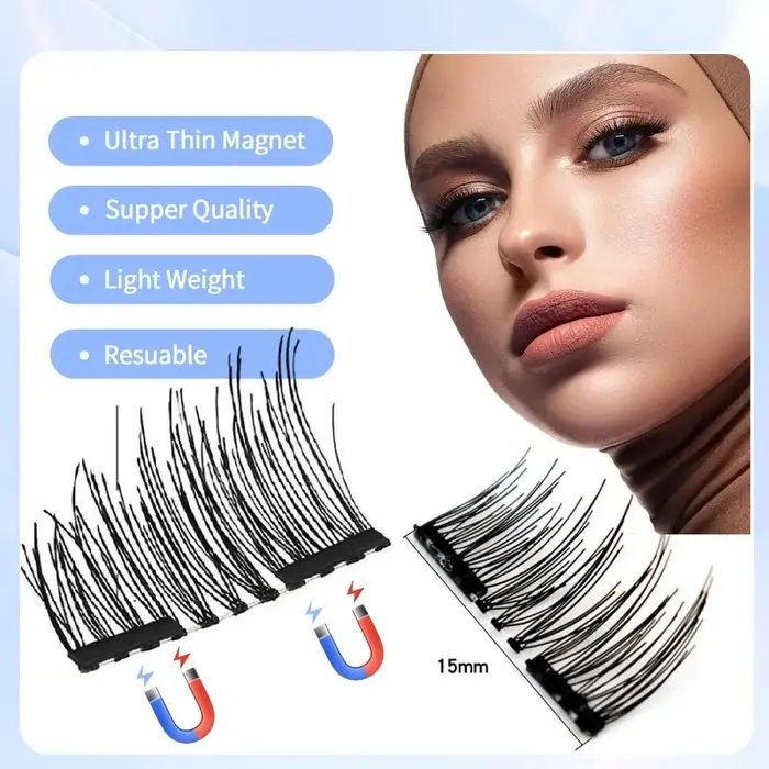 Cils magnétiques pour femmes