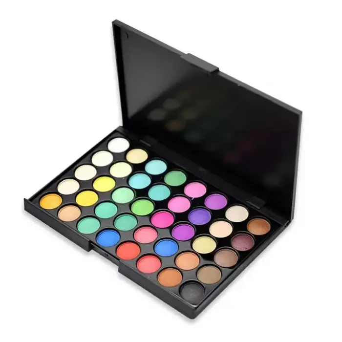 Palette de fards à paupières à paillettes