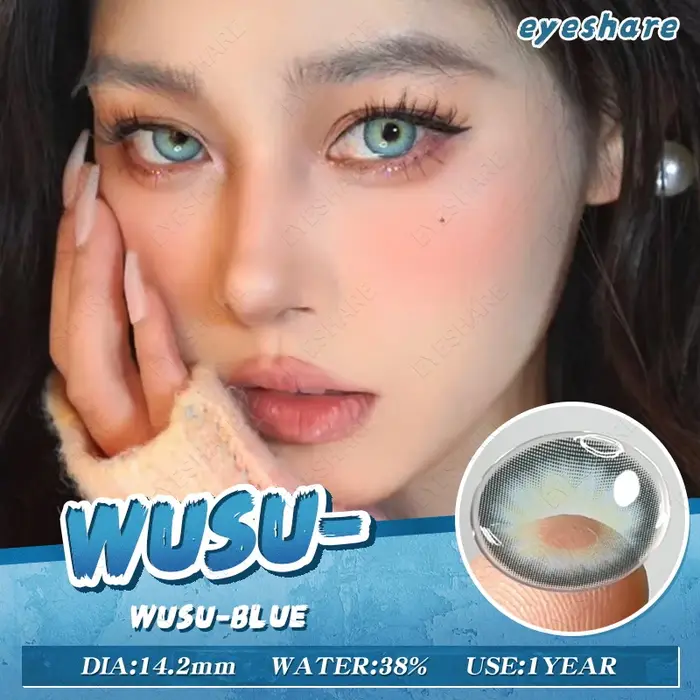 EYESHARE 1 paire de lentilles de Contact de couleur pour les yeux