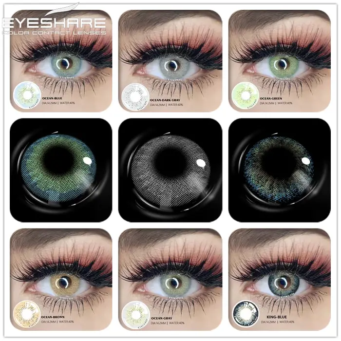 EYESHARE – lentilles de Contact colorées de la série OCEAN, cosmétiques, maquillage de beauté pour les yeux
