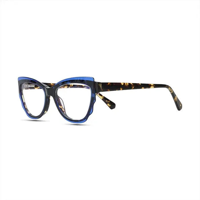 Lunettes œil de chat classiques en coquille de tortue pour femmes, rétro et à la mode, monture de ha