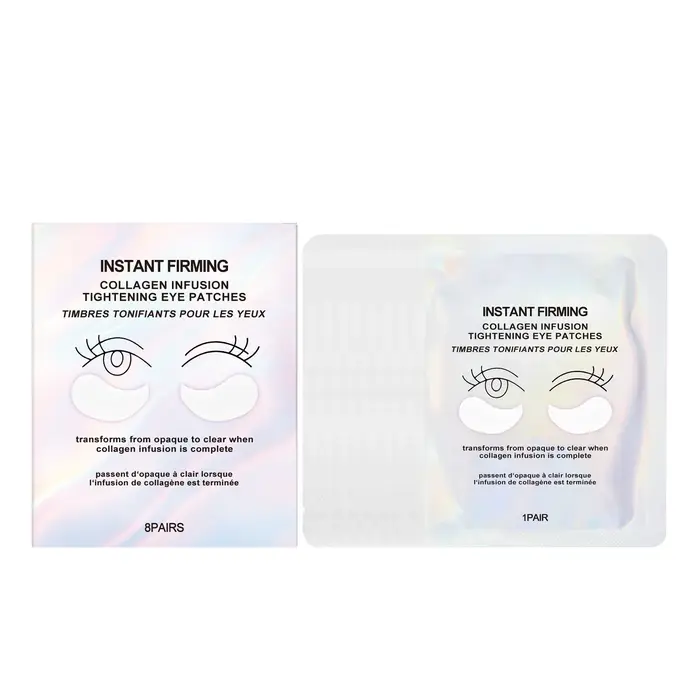 Patch de serrage au collagène pour les yeux, pour les cernes, poches gonflées, réduction, hydratant,