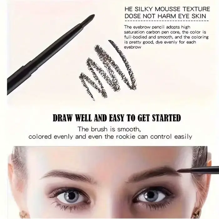 Crayons eyeliner noirs imperméables