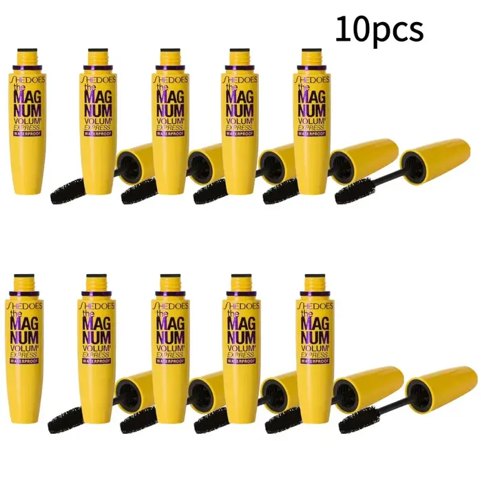 Mascara Imperméable Jaune Allongeant et Volumisant