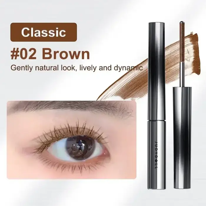 Judydoll-Mascara waterproof pour extensions de cils, injFiber, noir, long, bouclé, yeux sexy, maquil