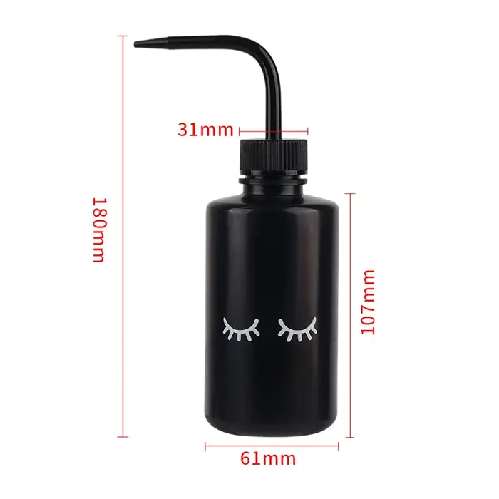 Bouteille de rinçage de cils de 250ml