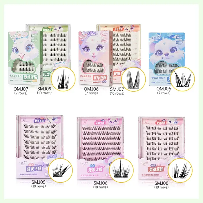 Yelix-Faux-cils naturels sans colle