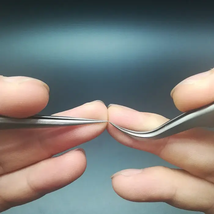 Vetus SA Series – pinces à cils en acier inoxydable pour extensions