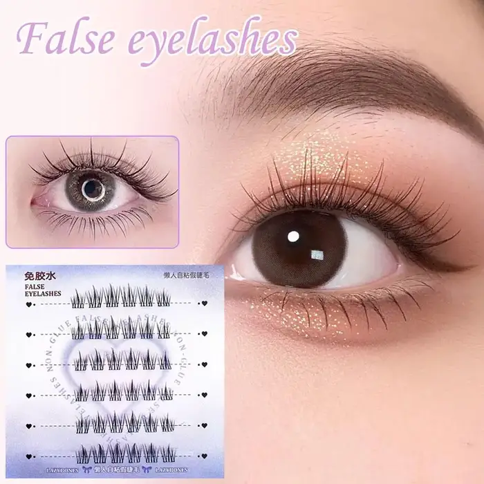 Faux cils princesse sans colle