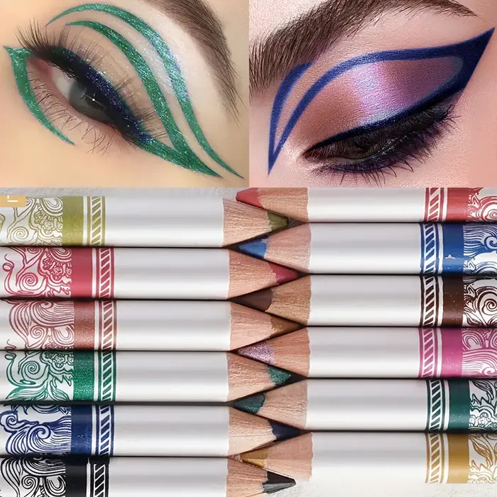 Crayon Eyeliner imperméable à haute brillance et résistant aux taches – Options longue durée
