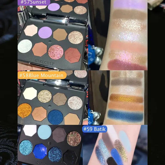 Palette de fards à paupières Girlcult Hallucination (57-59)