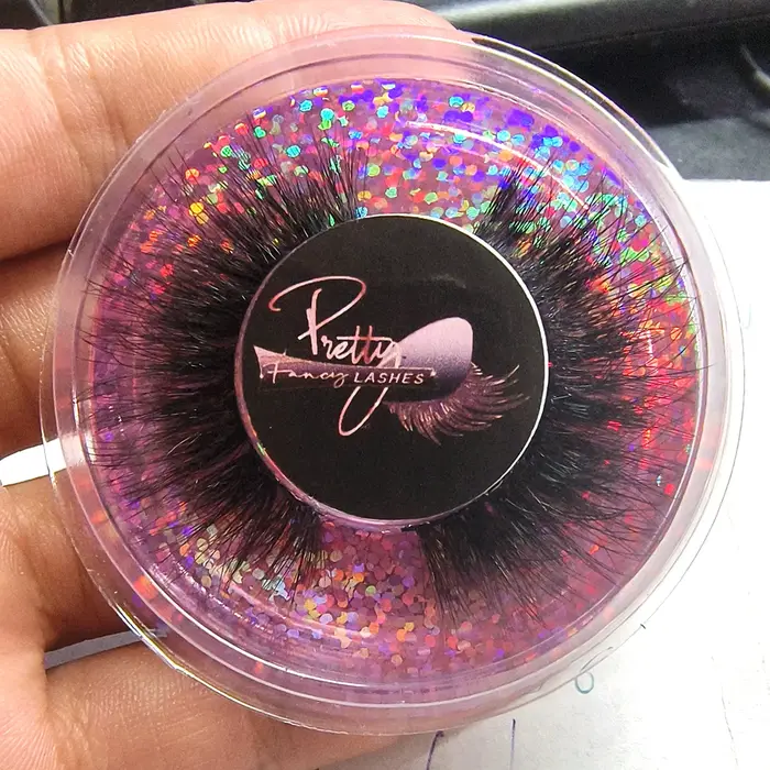 Cils Logo personnalisé 30/50/100 paires Faux