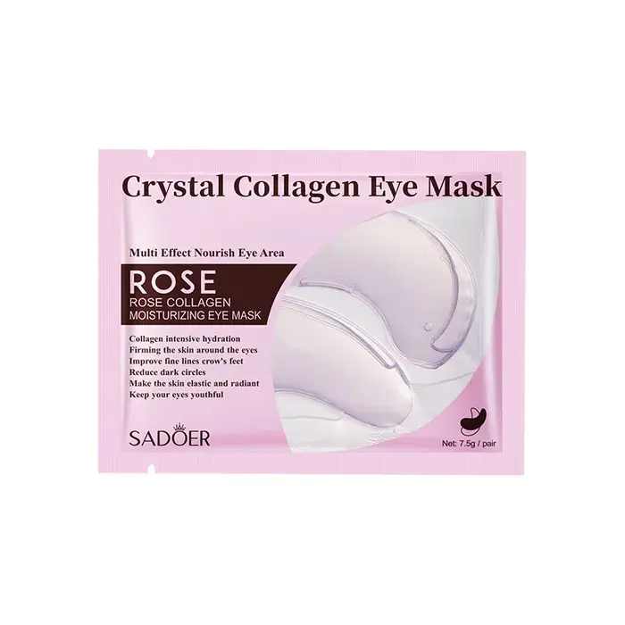 20 pièces = 10 paires de masques pour les yeux en collagène doré, patchs pour les yeux, raffermissan