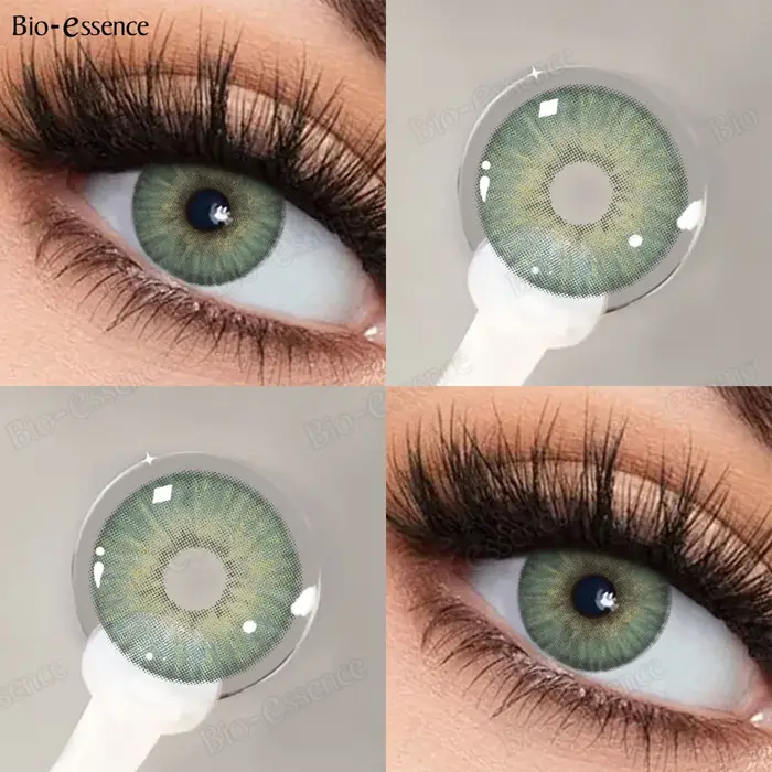 Bio-essence 1 paire de lentilles de Contact colorées