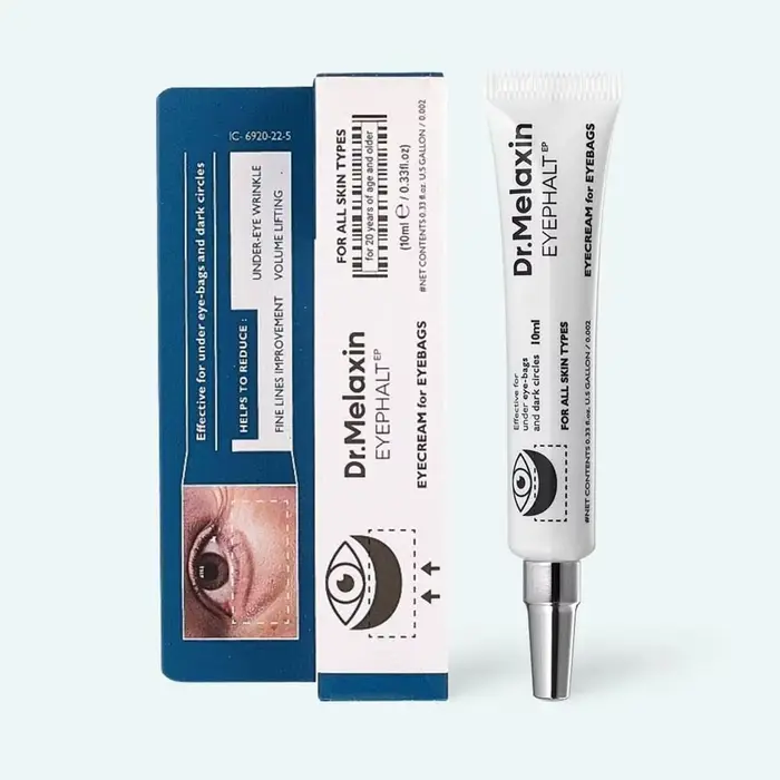 Crème contour des yeux au rétinol pour réparer les poches et les cernes