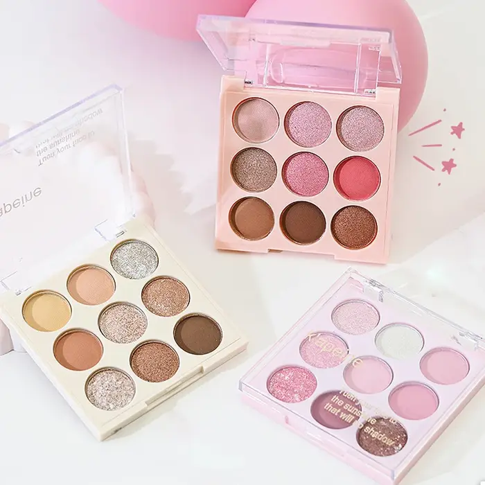 Palette de fards à paupières crème glacée