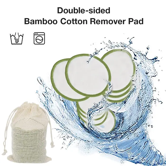 Tampons démaquillants réutilisables