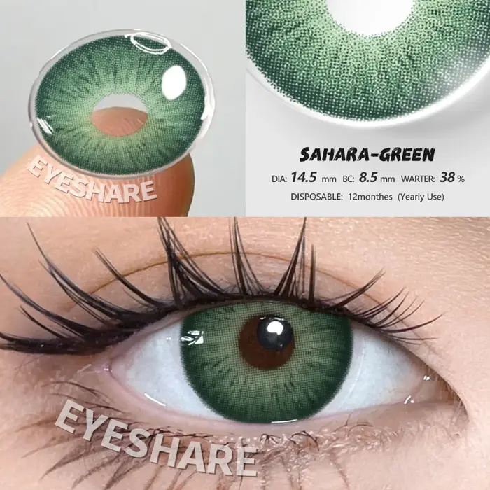 EYESHARE nouveauté lentilles de Contact de couleur lentilles yeux bleus lentilles coréennes grises l