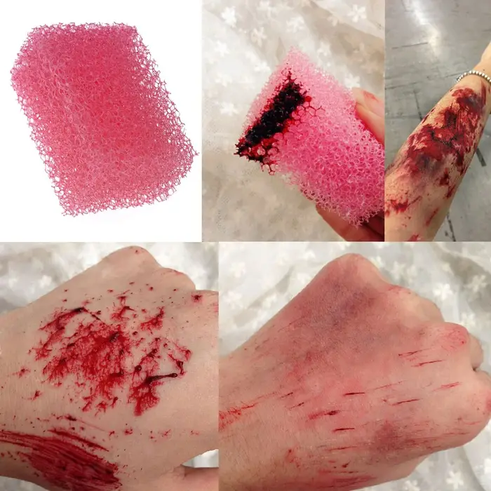 Cicatrice cire SFX effets spéciaux maquillage plaie peau
