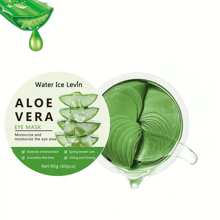 Masque pour les yeux apaisant au collagène d'aloe vera