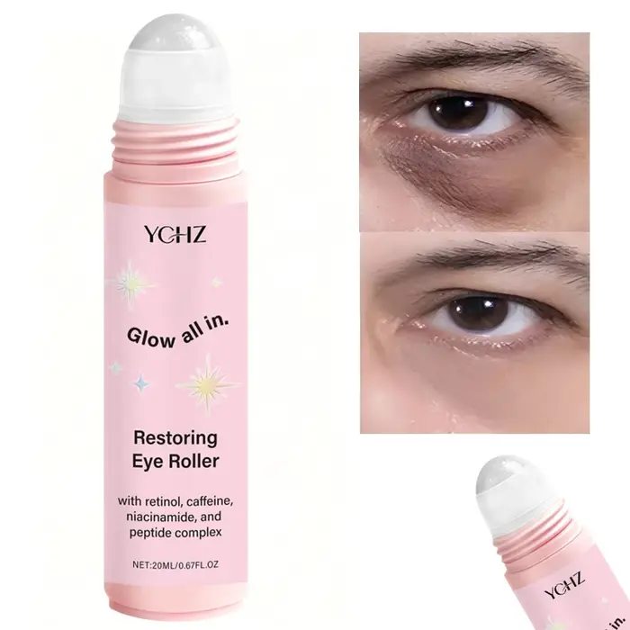 Essence Roll-On Contenant de la Caféine pour les Yeux - Produit de Soin de la Peau