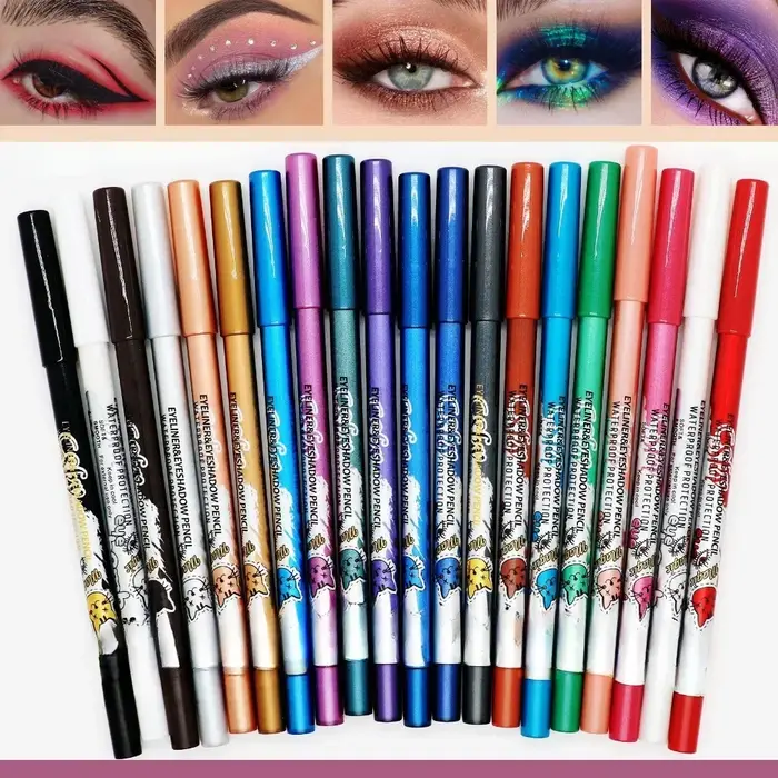Crayon Eyeliner à séchage rapide coloré