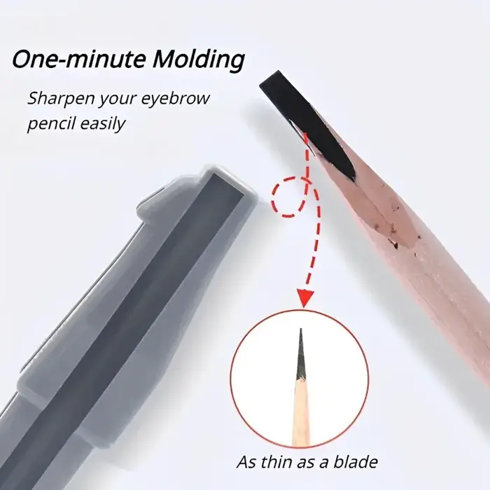 Taille-crayon à sourcils
