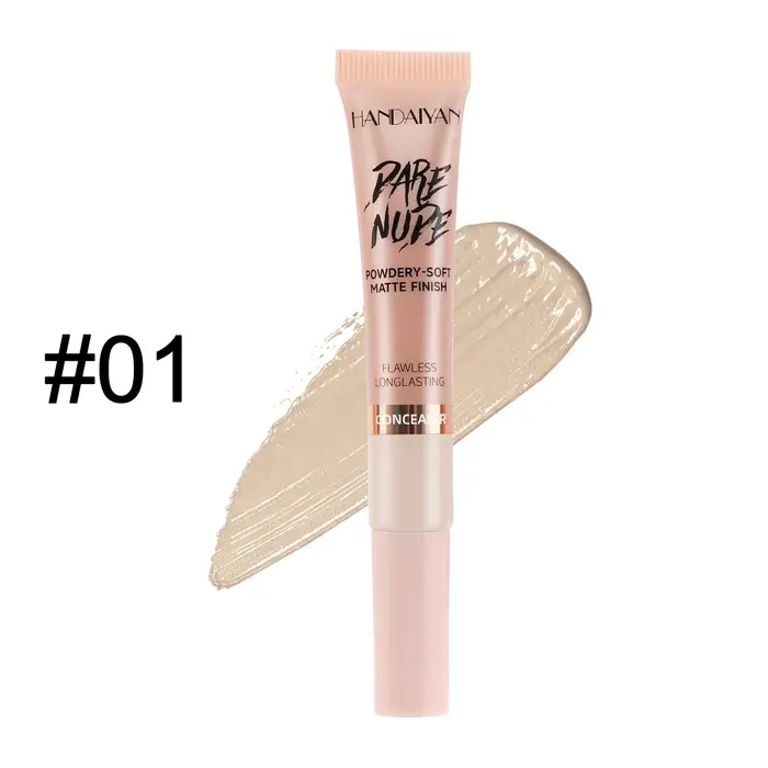 Correcteur de visage liquide longue durée, couverture, cernes, acné, pores, contrôle de l'huile, omb