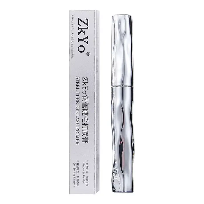 Mascara à friser imperméable et longue durée, 1 pièce, brosse en fer métallique mince, sans agglomér