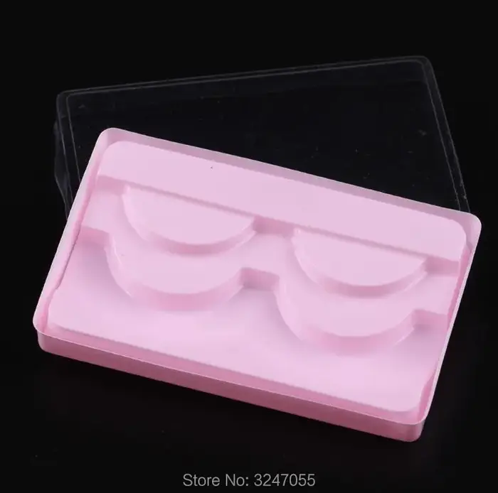 Conteneur vide de stockage de faux cils 80*50*10mm