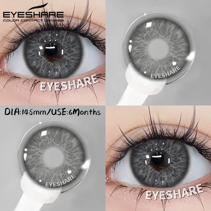 EYESHARE 1 paire de nouvelles lentilles de Contact colorées pour les yeux bleu beauté élèves