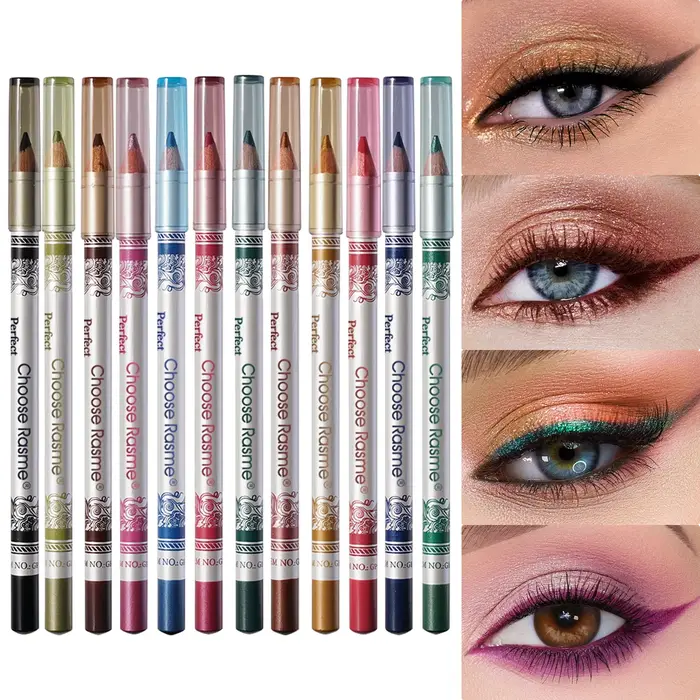 Crayon Eyeliner crème 12 couleurs