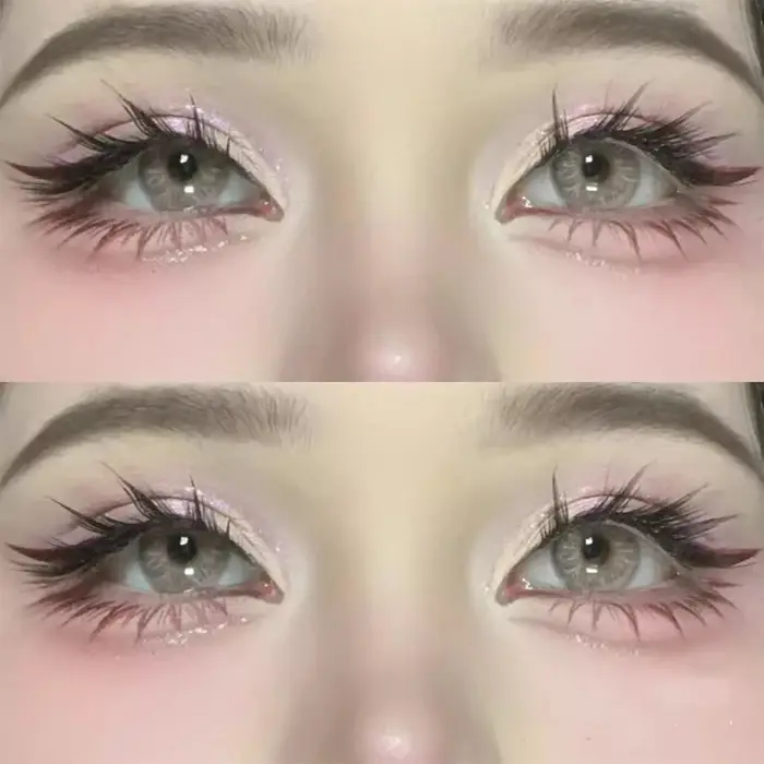 5 paires de faux cils effet œil de chat/renard 11-13mm 3D vaporeux d'apparence naturelle