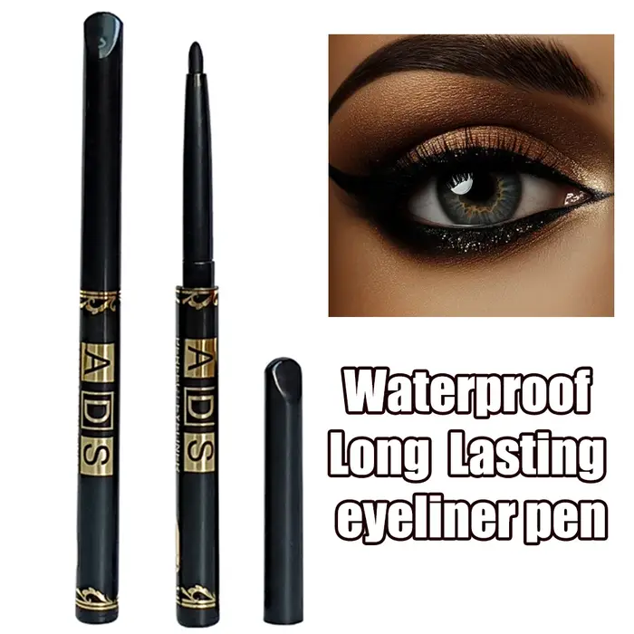Crayons Eyeliner imperméables noirs et bruns