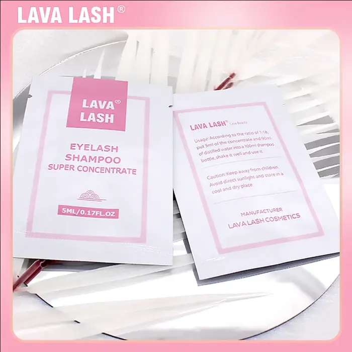 10 pièces lave cils Super concentré Mousse cils shampooing nettoyage doux greffage Mousse Extension 