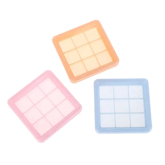 Palette de maquillage pour les yeux à 9 compartiments vides