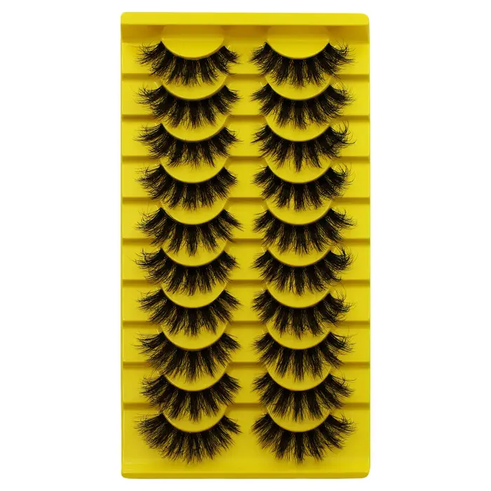 Faux cils moelleux russes