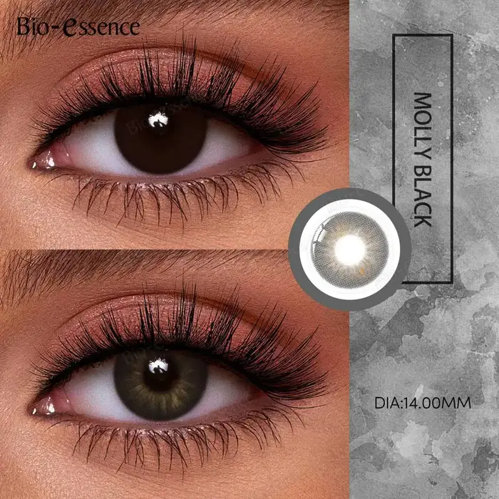 2025 nouvelles lentilles de Contact de couleur naturelle bio-essence pour les yeux 1 paire