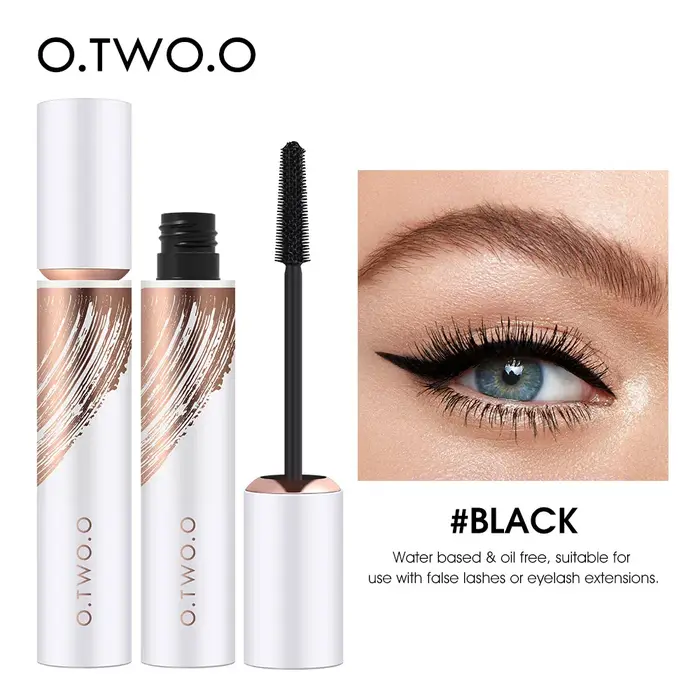 Mascara noir 4D, imperméable, allongeant, volumateur, maquillage longue durée, anti-taches, cosmétiq